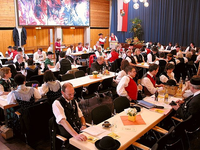 Frhahrsversammlung des Trachtengau Schwarzwald 