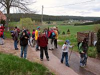 Zu den Bildern der Maiwanderung