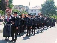 Hochzeitszug in Stuttgart Hofen