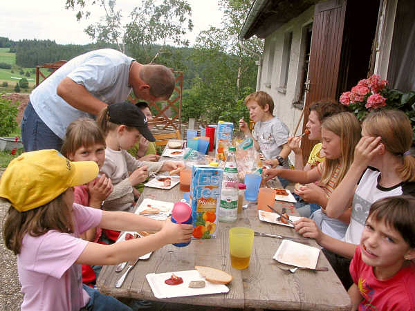 Grillfest der Jugendglockengruppe 