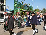 Der Trachtenverein auf dem Cannstatter Volksfest