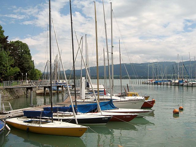Die Altstadt und der Hafen von Lindau
