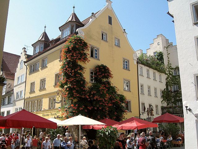 Die Altstadt und der Hafen von Lindau
