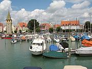 Die Altstadt und der Hafen von Lindau