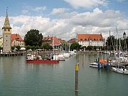 Die Altstadt und der Hafen von Lindau