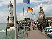 Die Altstadt und der Hafen von Lindau