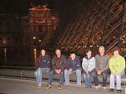 Gruppenbilder beim Weinlesefest in Paris