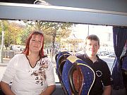 Gruppenbilder beim Weinlesefest in Paris