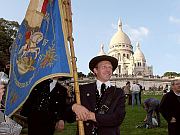 Gruppenbilder beim Weinlesefest in Paris