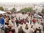 Das Knstlerviertel Montmatre und Paris bei Nacht