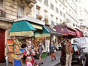 Das Knstlerviertel Montmatre und Paris bei Nacht