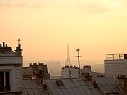 Das Knstlerviertel Montmatre und Paris bei Nacht