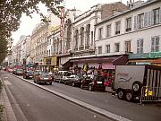 Das Knstlerviertel Montmatre und Paris bei Nacht