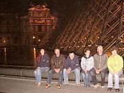 Das Knstlerviertel Montmatre und Paris bei Nacht