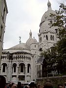 Das Knstlerviertel Montmatre und Paris bei Nacht