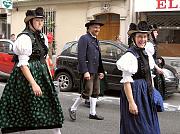 Der Trachtenverein beim Weinlesefest in Paris