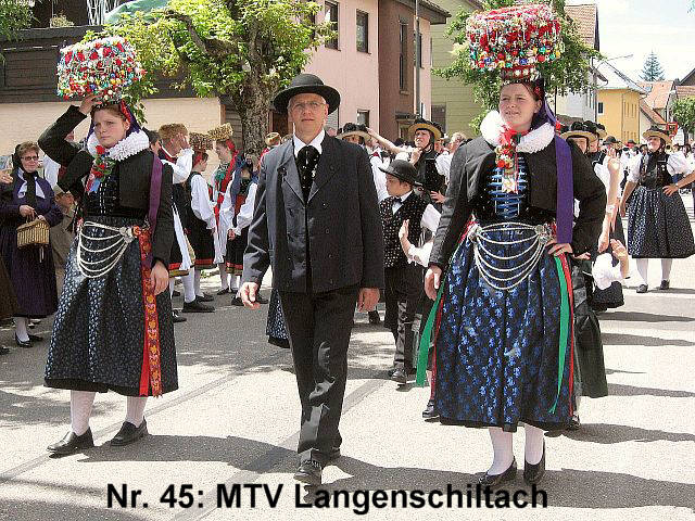 Die Gruppen 42..51 beim 54. Gautrachtentreffen