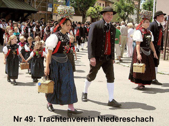 Die Gruppen 42..51 beim 54. Gautrachtentreffen