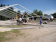 Der Abbau des Festzelts
