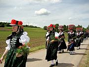 Hochzeitszug in Moenchweiler 