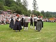 Der Trachtenverein beim Schferlauf in Wildberg