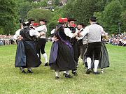 Der Trachtenverein beim Schferlauf in Wildberg