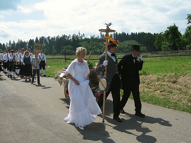 Bilder des historischen Umzugs in Grningen 