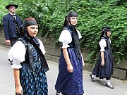 Der Trachtenverein beim Gaufest in Bad Herrenalb 
