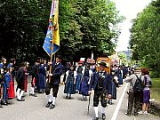 Der Trachtenverein beim Gaufest in Bad Herrenalb 