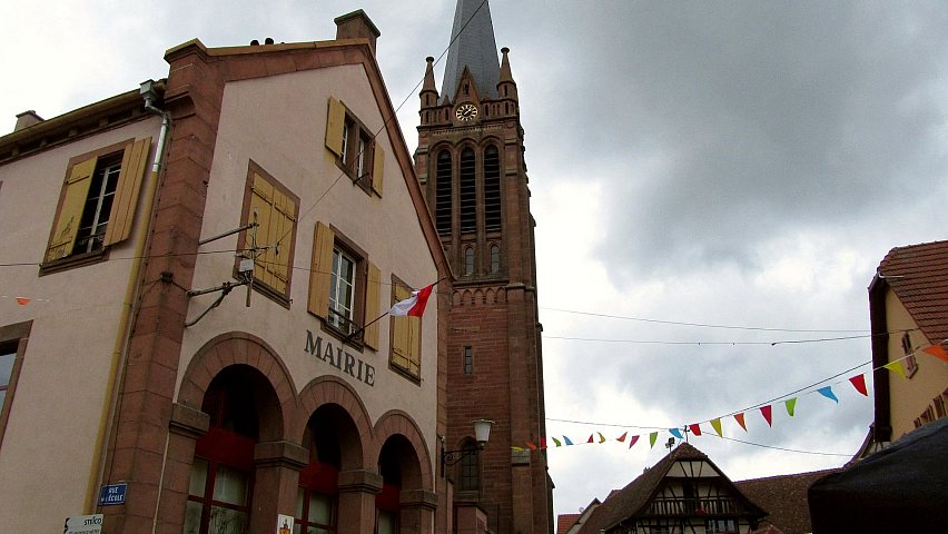 Das Stdtchen Imbsheim und der Kunsthandwerkermarkt 