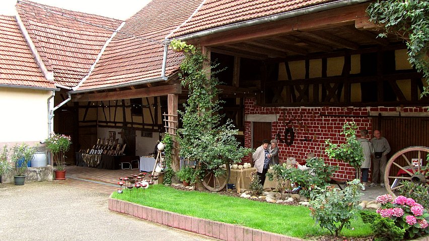 Das Stdtchen Imbsheim und der Kunsthandwerkermarkt 