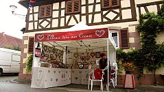 Das Stdtchen Imbsheim und der Kunsthandwerkermarkt 