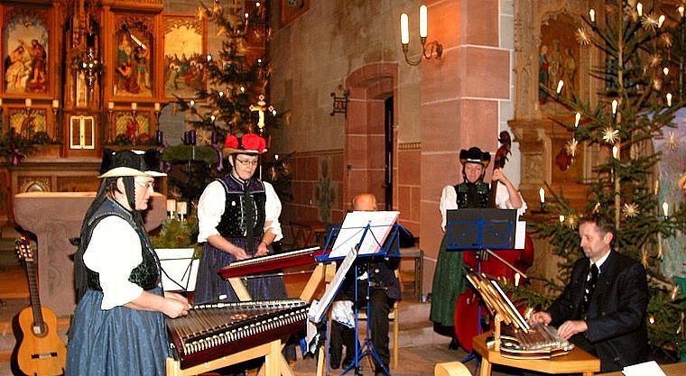 Zu den Bildern des Adventskonzerts