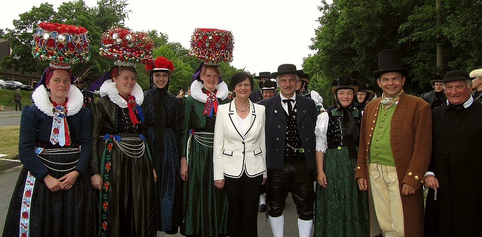 Der Trachtenverein in Imbsheim