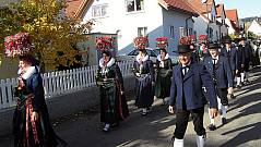 Trachtenverein bei der Brunlinger Kilbig 