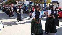 Trachtenverein bei der Brunlinger Kilbig 