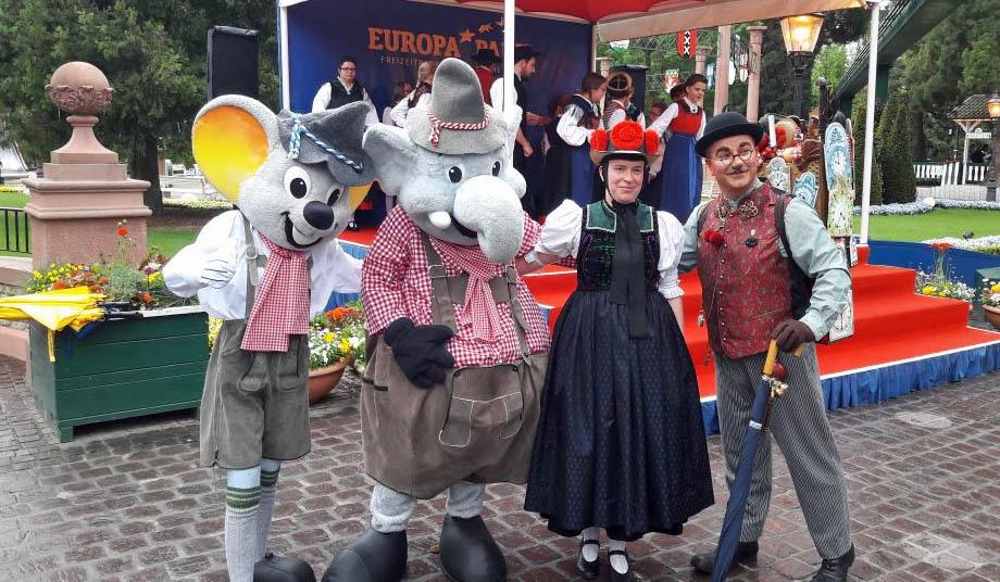 Die Glockengruppe im Europapark