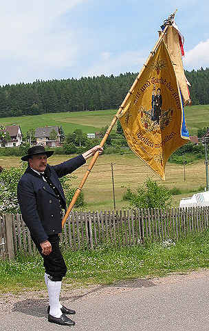Fahnentr�ger Roland Ott