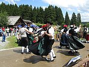 Die Tanzgruppe des Trachtenvereins St. Georgen